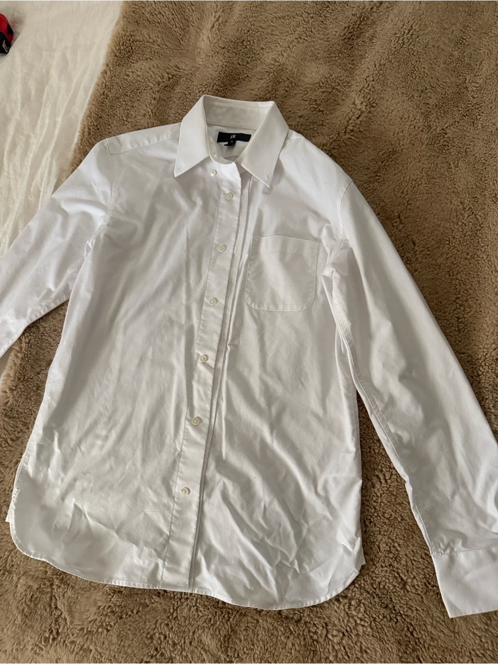 Banana Republic Men's White Button-Down Dress Shirt - Picture 2 of 11